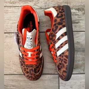 🆕 NWT adidas Women’s Samba OG Animal Print Shoes